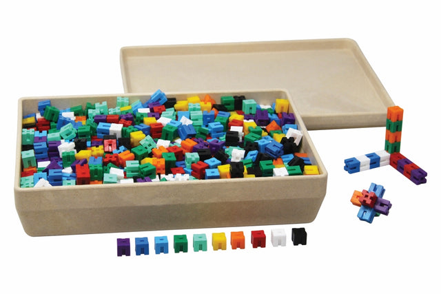 Eco-Plastic Interlocking Weight Cubes - 1000pc