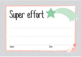Super Effort Certificates Pk 20 Luxe