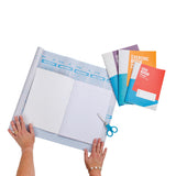 Adhesive Book Covering Roll - 100 mic 450mm x 15m
