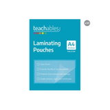 Teachables Laminating Pouches 80mic A4-Pack 1000