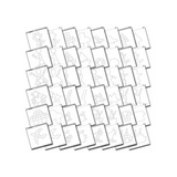 Pattern Blocks W'cards B&W 24p