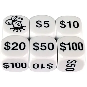 Dice: Money Notes 22mm 1p