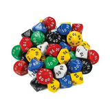 Dice: 10 Face 00-90 Jumbo
