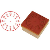 Stamp Clock 24hrs 50mm