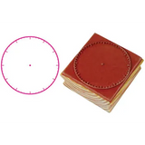 Stamp Clock Analogue Blank