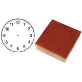 Stamp Clock 12hr 75mm