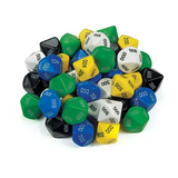 Dice: 10 Face 000-900 Jumbo