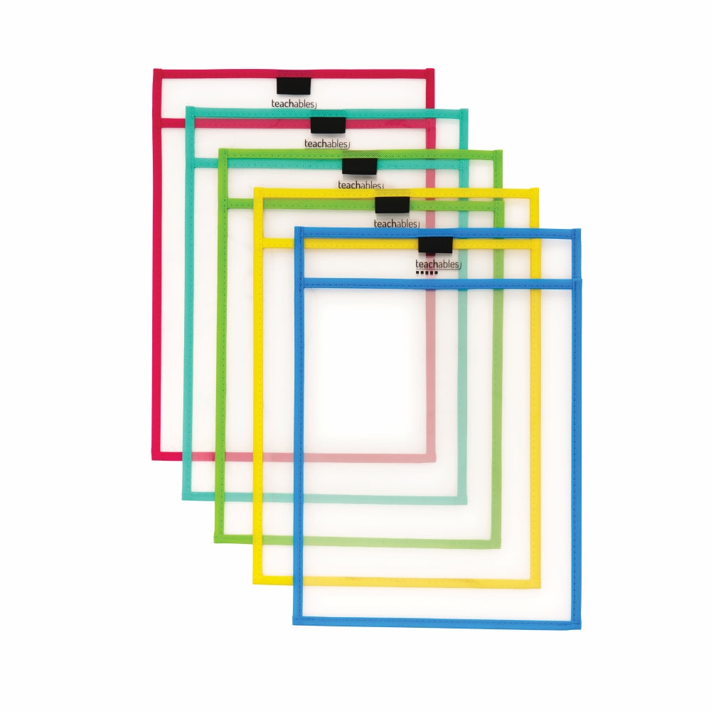 Teachables A4 Swap Write n Wipe Sleeves – Pack of 5