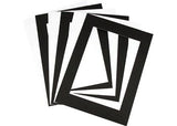 Pre-cut Art Frames Black & White A3 - Pack of 10