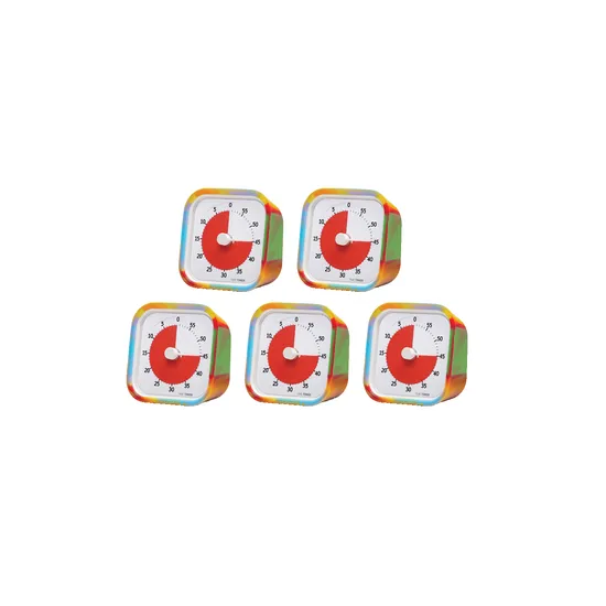 Time Timer MOD – Tie Dye - Set of 5