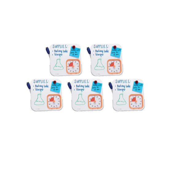 Time Timer MOD with Dry Erase Board – Set of 5