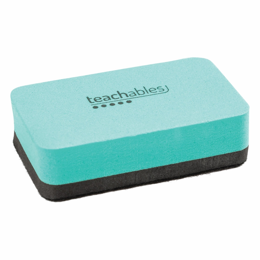 Teachables Mini Whiteboard Erasers - Pack of 12