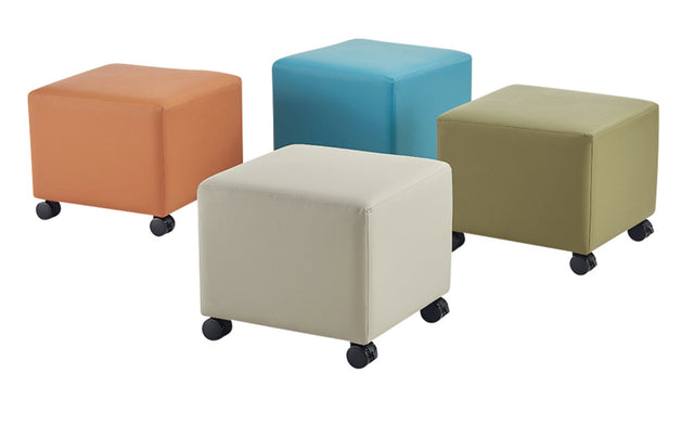 Ergerite Square Ottoman - Set of 4