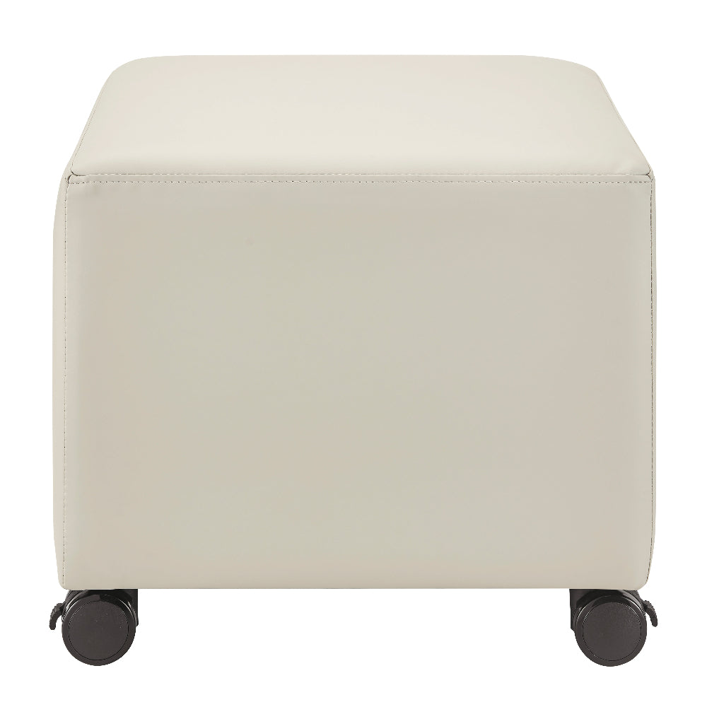 Ergerite Square Ottoman - Beige