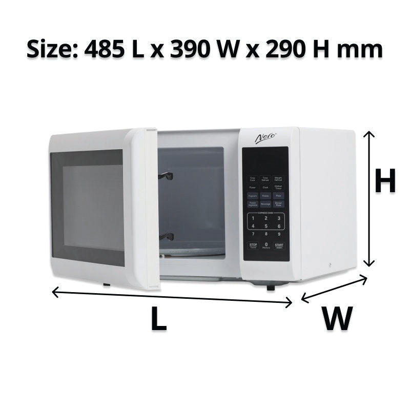 Nero White Microwave