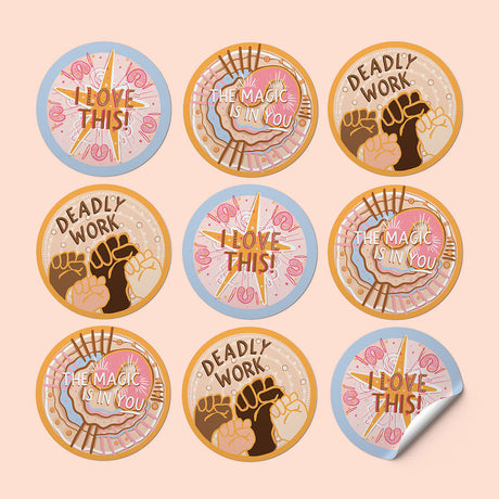 Indigenous Teacher Stickers