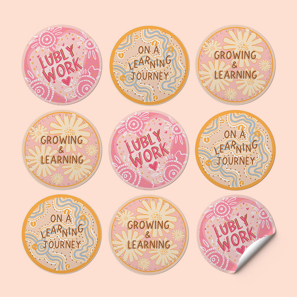 Indigenous Teacher Stickers