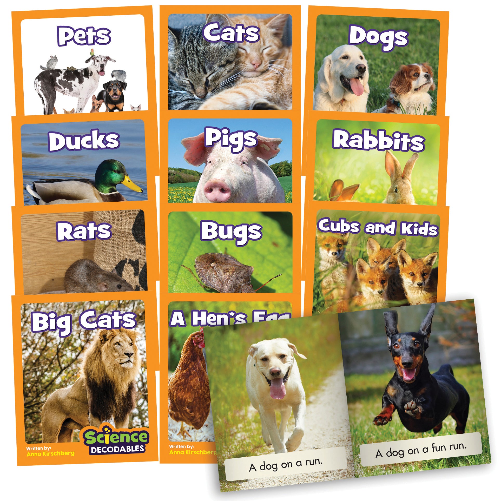 Science Decodable Reader Phase 2: Letter Sounds