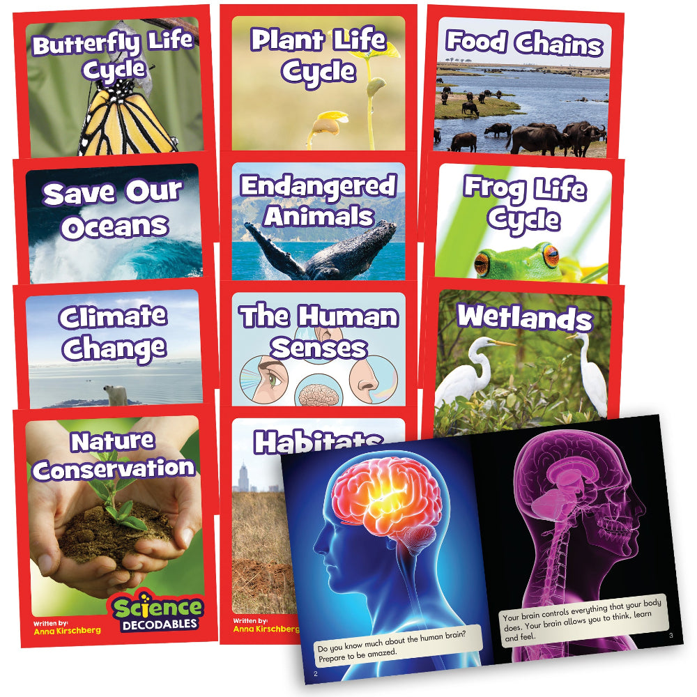 Science Decodable Reader Phase 6: Spelling