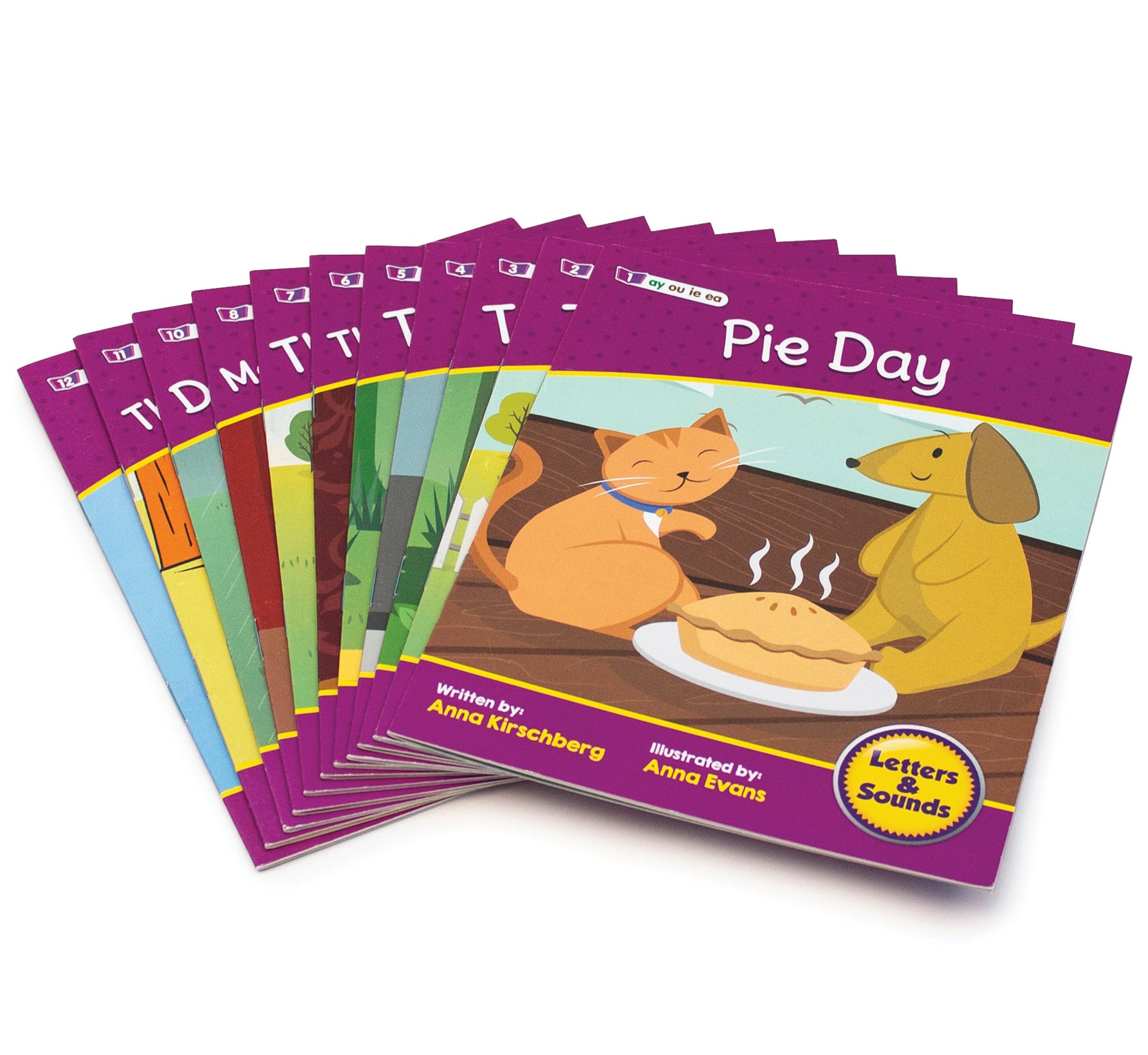 Decodable Readers Fiction Set 2 Phase 5: Vowel Sounds