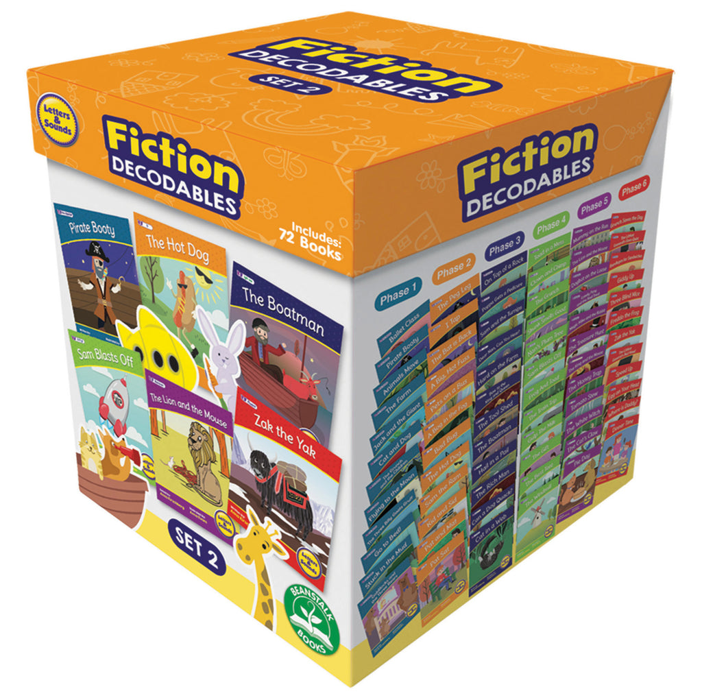 Decodable Readers Fiction Boxed Set 2