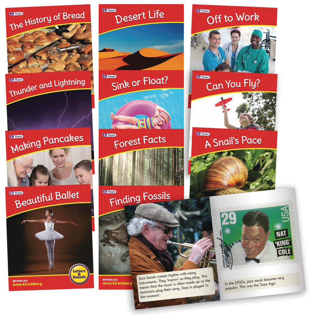 Decodable Readers Non Fiction Set 2 Phase 6: Spelling