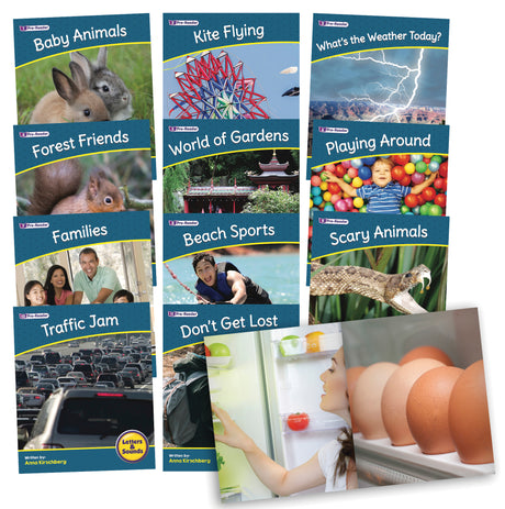 Decodable Readers Non Fiction Set 2 Phase 1: Phonemic Awareness