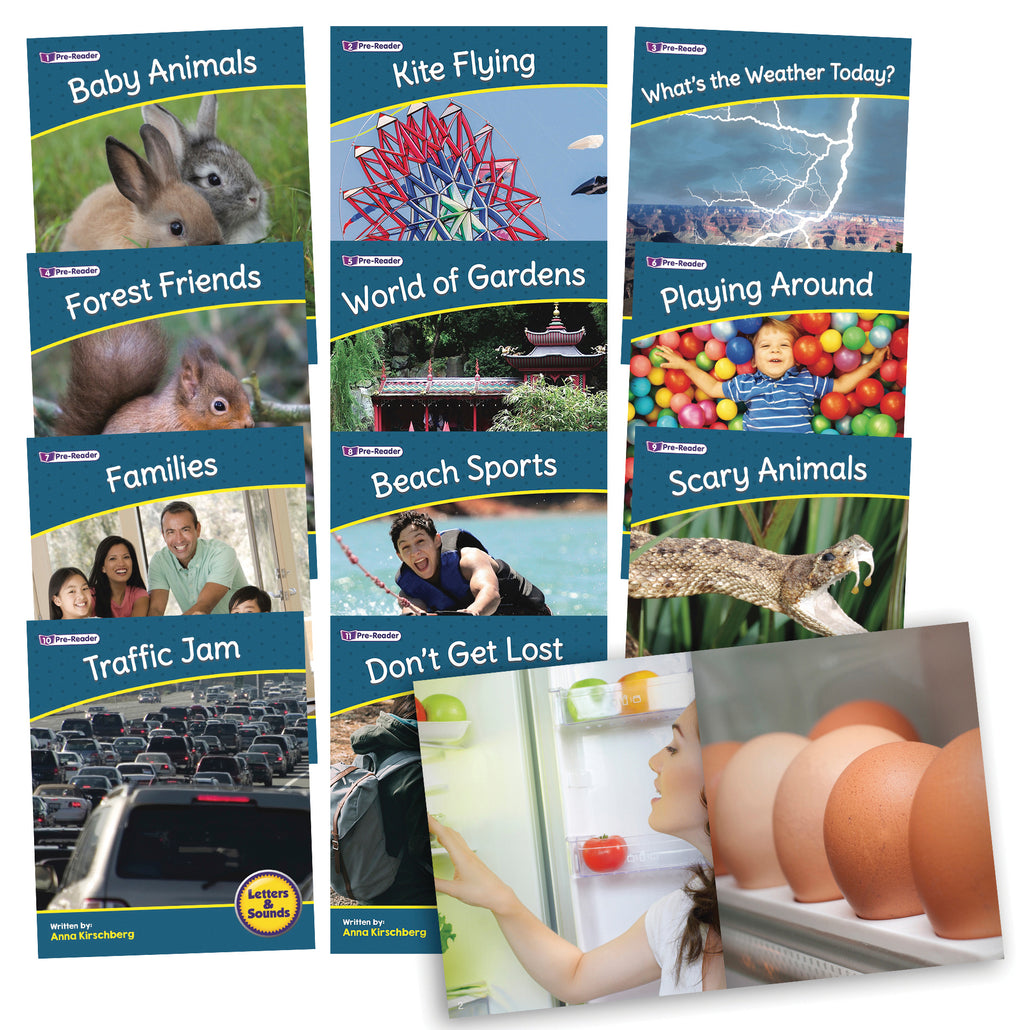 Decodable Readers Non Fiction Set 2 Phase 1: Phonemic Awareness