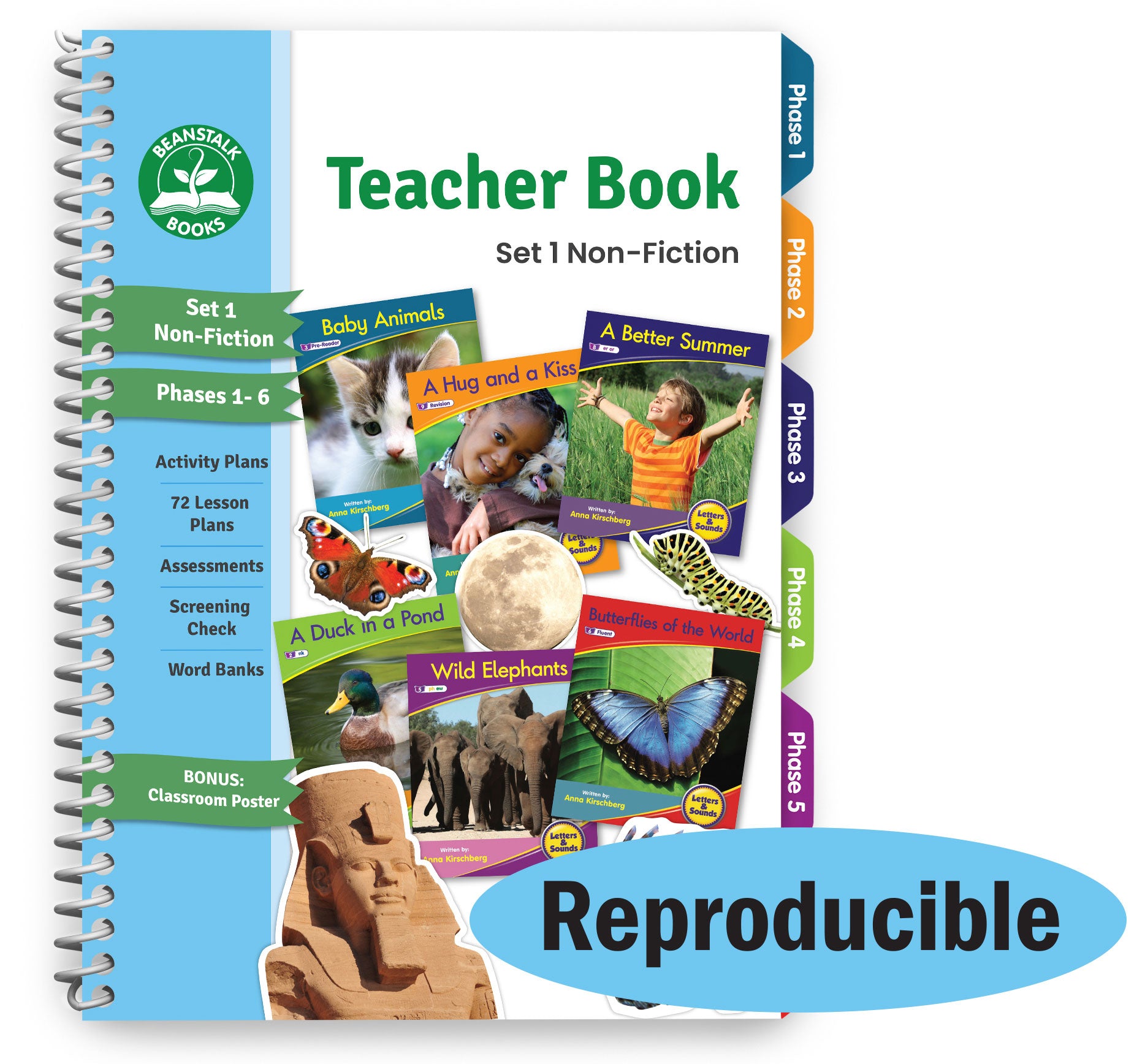 Beanstalk Books Decodable Readers - Set 1 Non-Fiction - Teacher Book