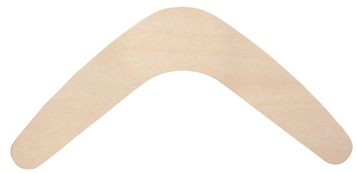 Wooden Boomerangs