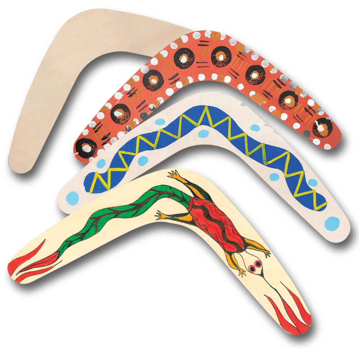 Wooden Boomerangs