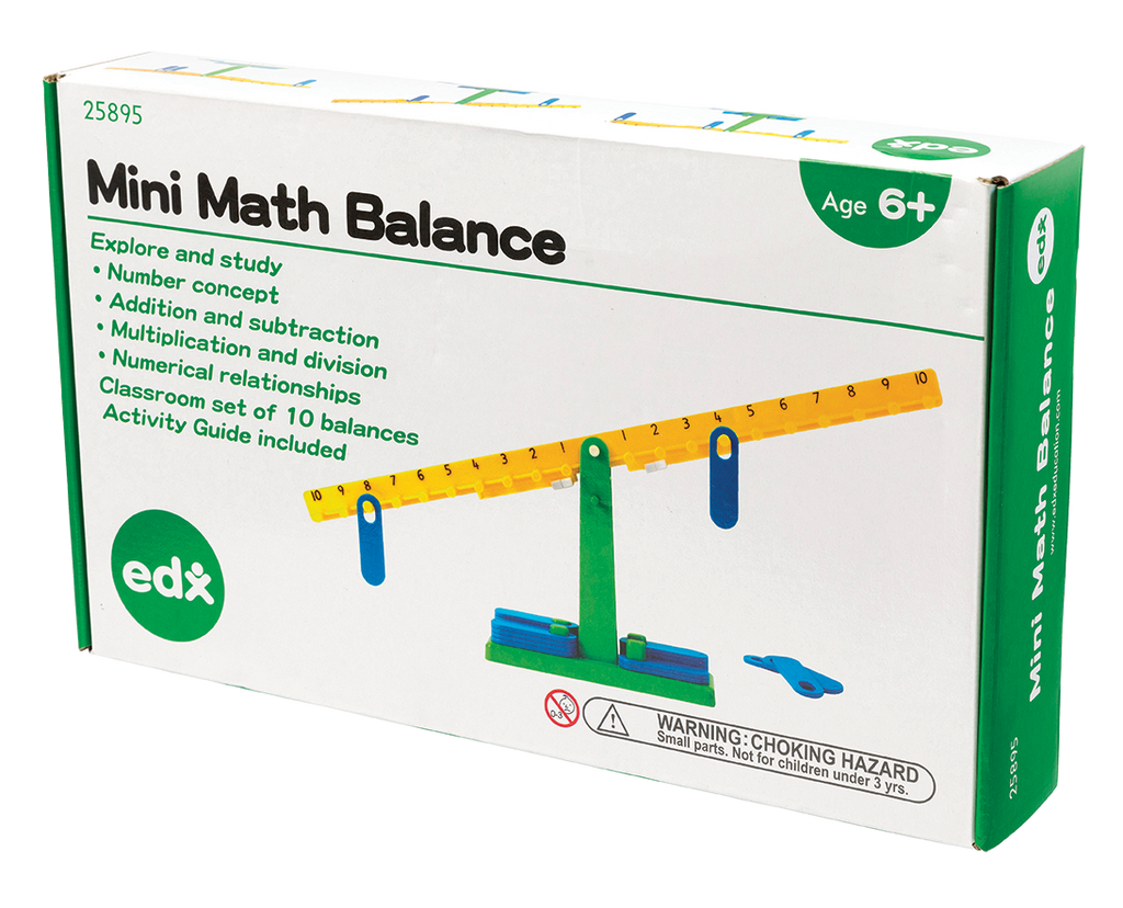 Mini Math Balance - Set of 10
