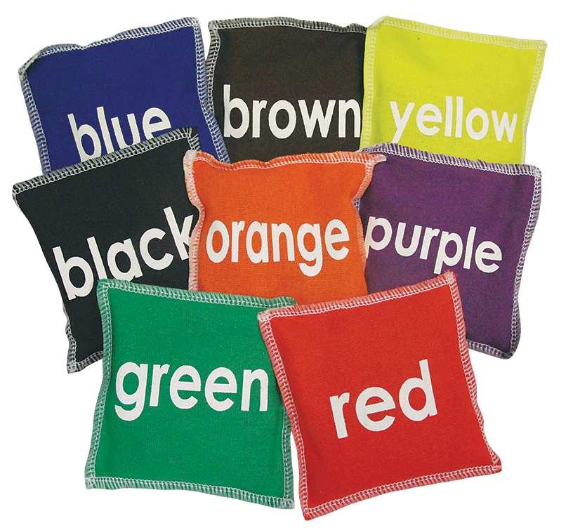 NYDA Bean Bag Set Colours Pack of 8