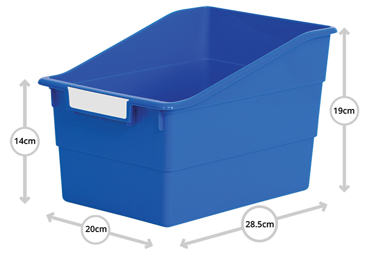 Classroom Book Tub - Set of 4