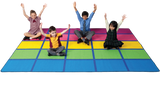 Rainbow Blocks Rug