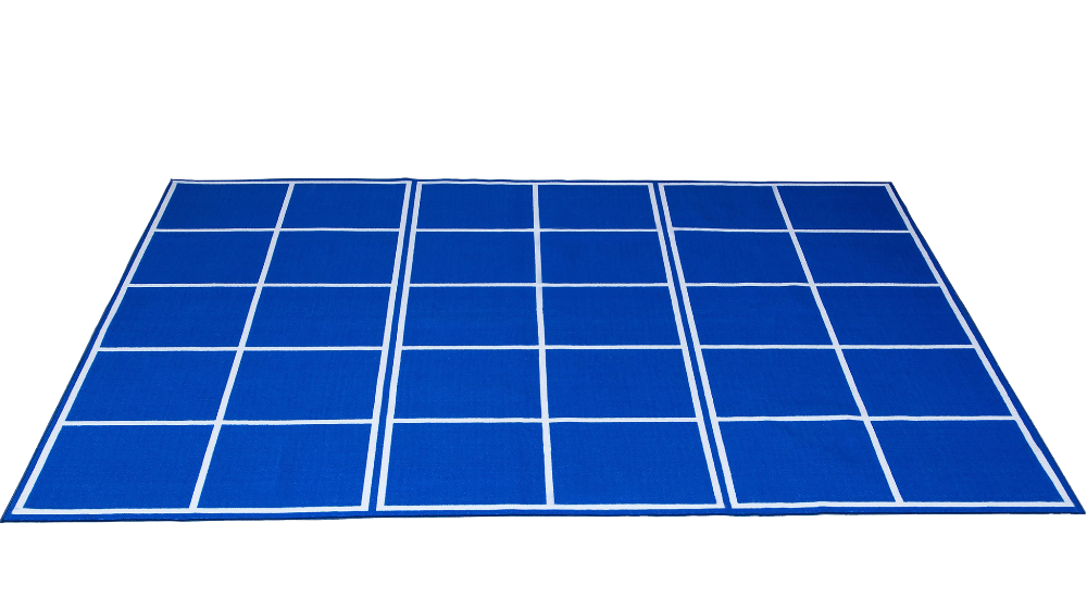 Ten Frames Rug including Discs