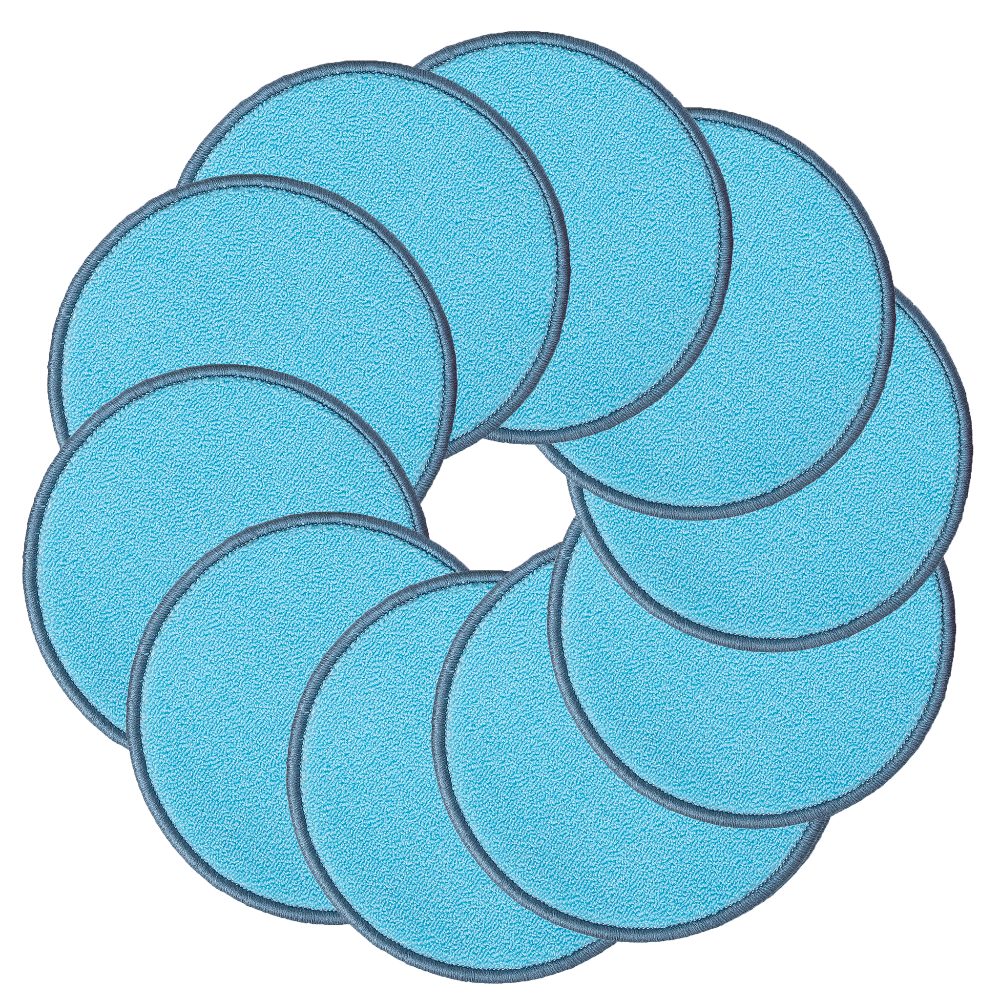 Ten Frames Rug including Discs