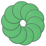 Ten Frames Rug including Discs