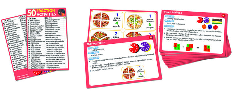 50 Fraction Activities