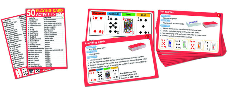 50 Playing Cards Activities