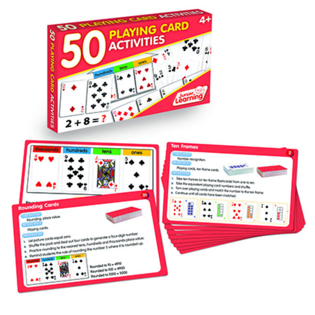50 Playing Cards Activities