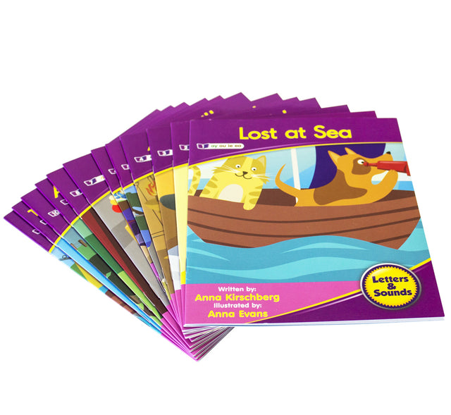 Decodable Readers Fiction  Set 1 Phase 5: Vowel Sounds