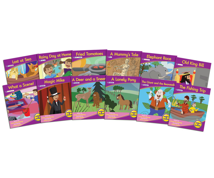 Decodable Readers Fiction  Set 1 Phase 5: Vowel Sounds
