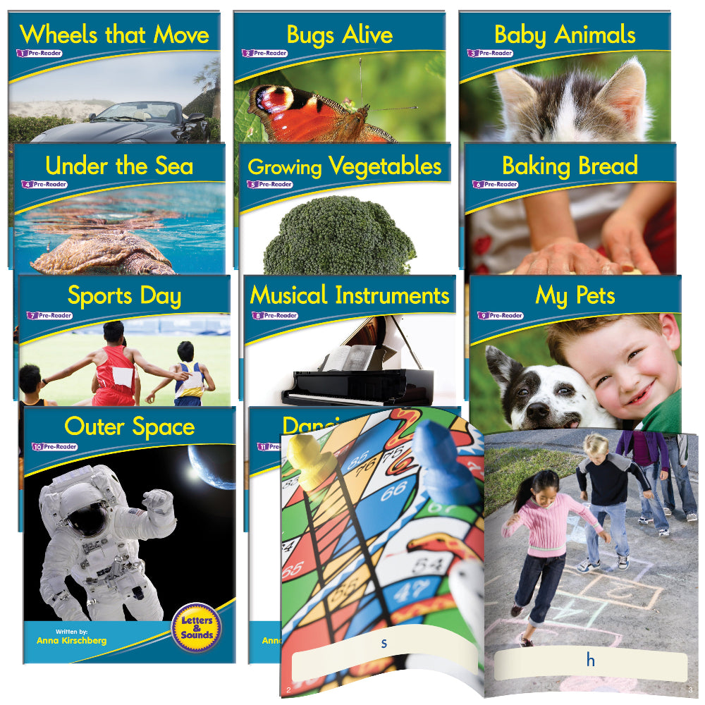 Decodable Readers Non Fiction Set 1 Phase 1: Phonemic Awareness