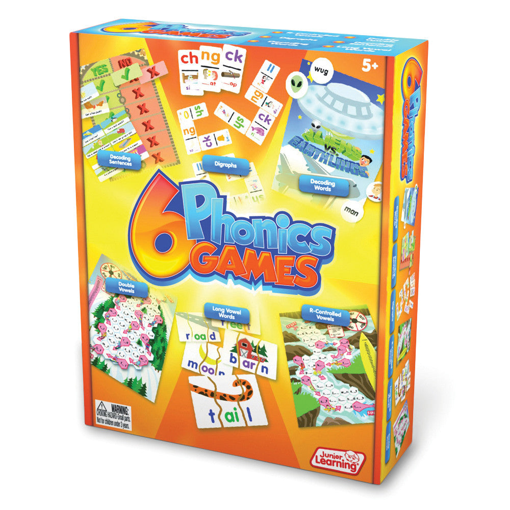 6 Phonics Games