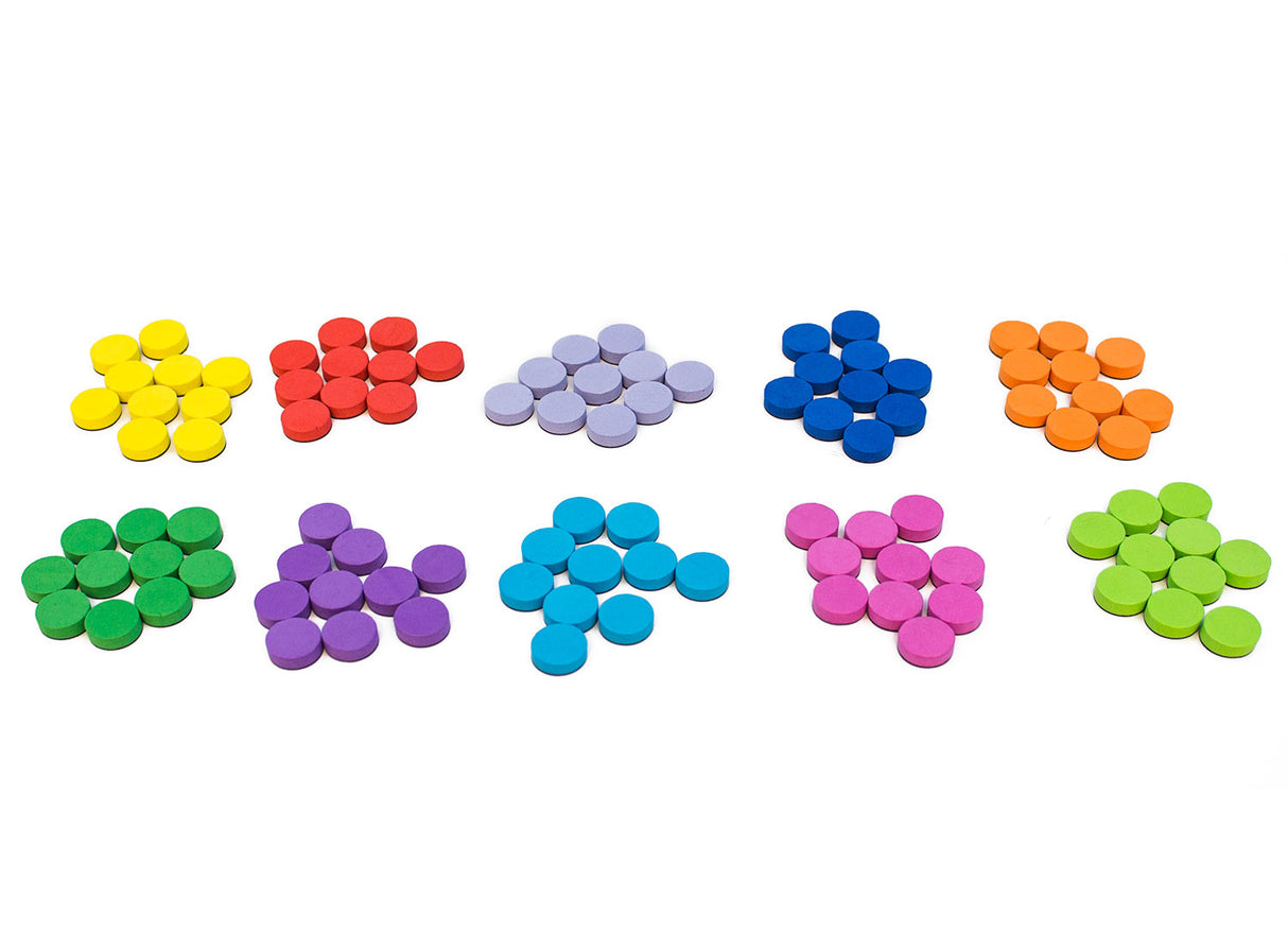 Rainbow Ten Frames
