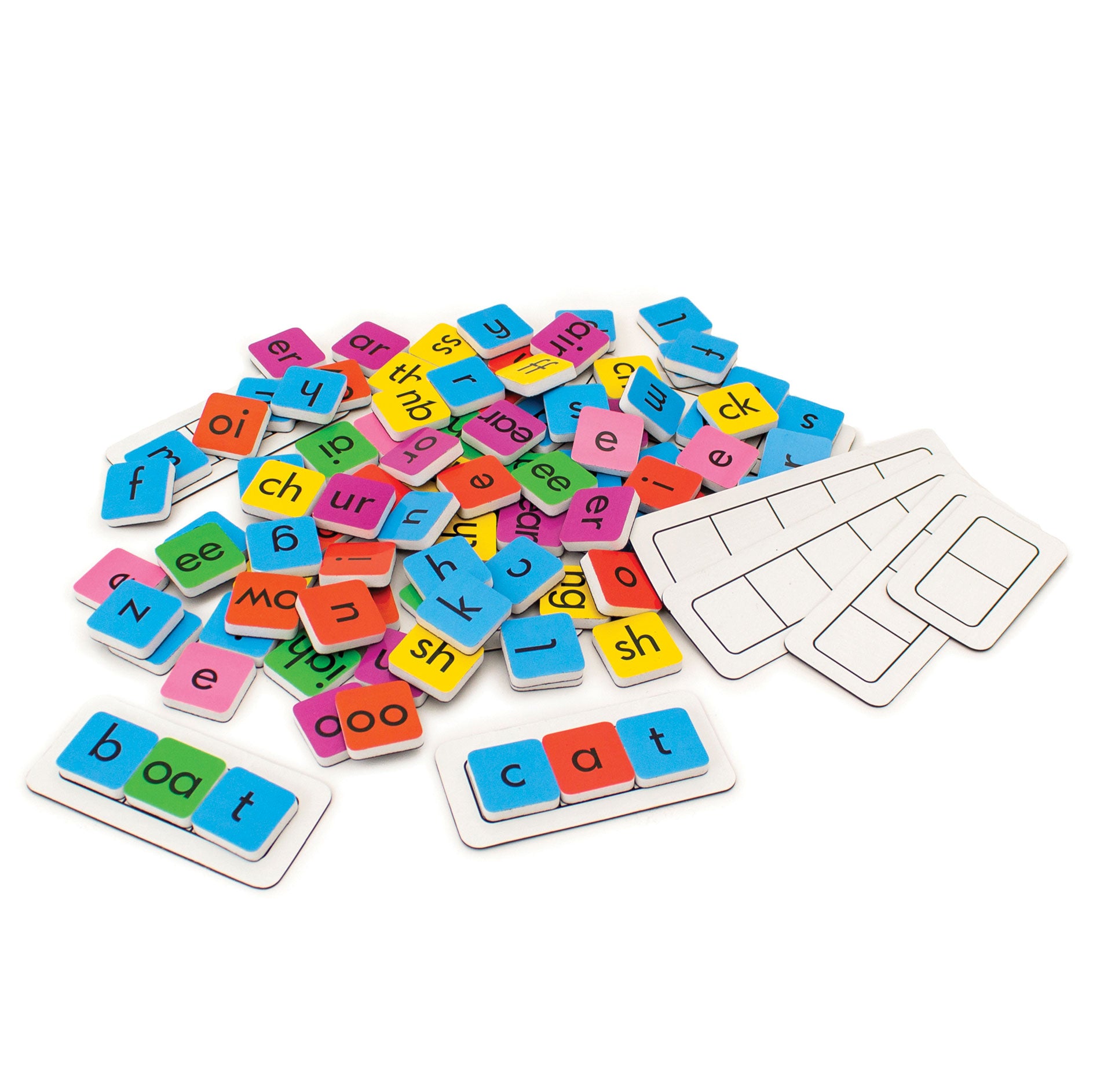 Rainbow Phonics Tiles