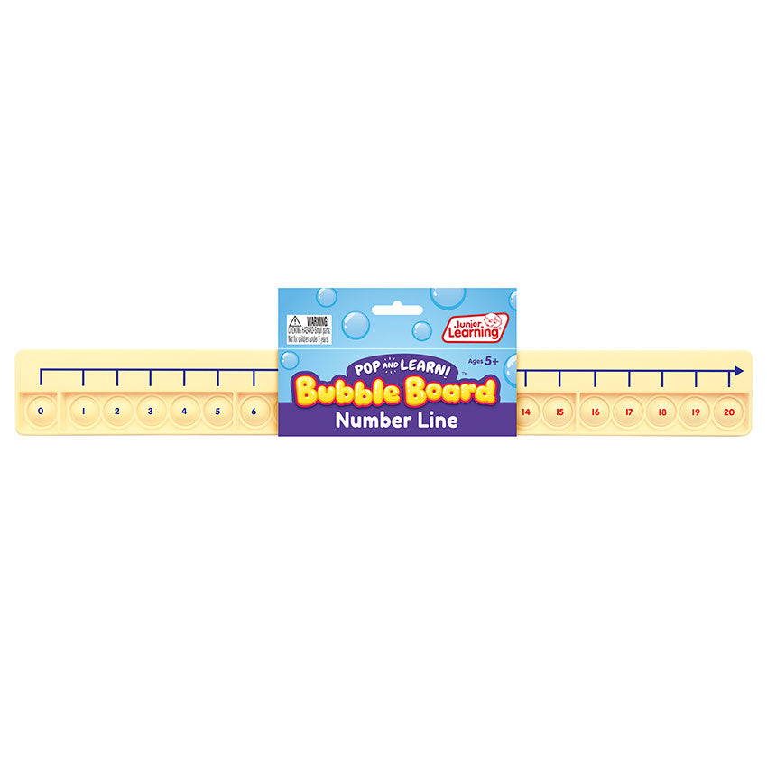 Number Line Bubble Board