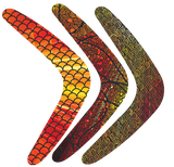Scratch Boomerangs - Pack of 30