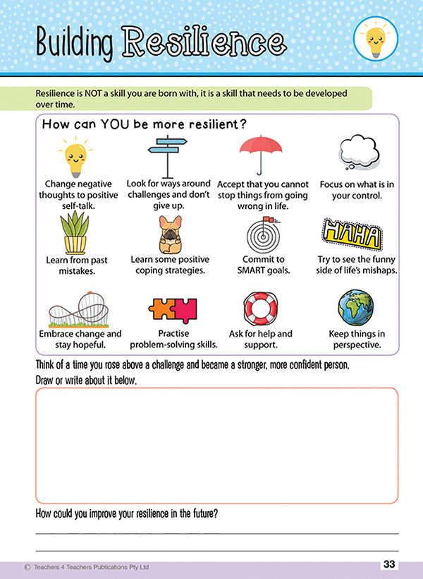 My Wellbeing Journal Primary Years 5-6